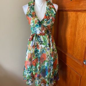 Ralph Lauren midi wrap dress